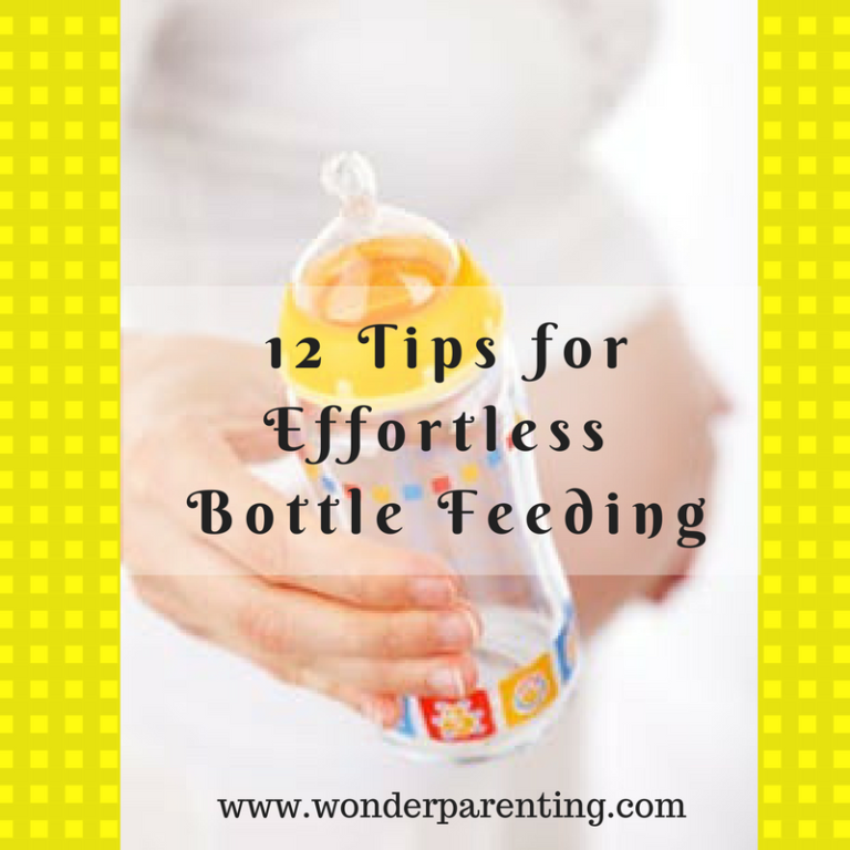 Easy Bottle Feeding Tips | 12 Tips for New Parents - Wonder Parenting