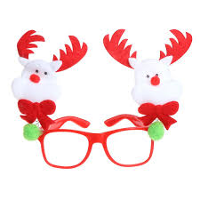 Christmas Antlers Glasses Frame