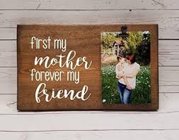 First my mother, forever my friend clip frame. Photo board, mother's day gift for mom-wonderparenting